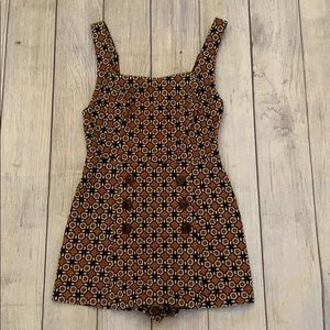 Urban Outfitters BDG corduroy romper xs